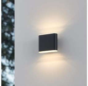 Eglo 901025 - Applique a LED da esterno GRUTTI 2xLED/2,9W/230V IP65