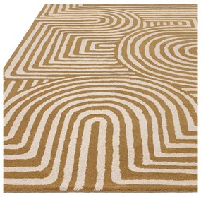 Tappeto in lana giallo ocra 120x170 cm Reef - Asiatic Carpets