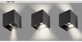 Rabalux 7396 - Applique da esterno SOLIN 1xG9/42W/230V IP54 nero