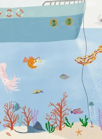 Coordonne Carta da parati panoramica Yellow Submarine - Atlantic