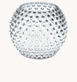 Vaso fatto a mano con rilievo Hobnail Globe, alt. 17 cm