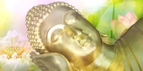 Stampa su tela – Buddha addormentato