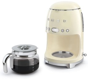 Macchina per caffè filtro bianco crema 50's Retro Style - SMEG