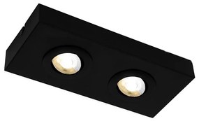 Briloner 3996025 - Faretto LED CTS 2xLED/4W/230V 2700/4000K nero