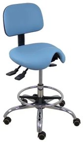 Sgabello PC 261CRRP Azzurro 91 cm