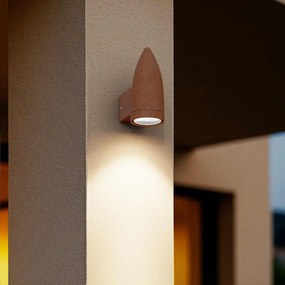 Applique da Parete a Cono per esterni IP65 GU10 - Corten