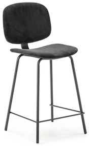 Set di sgabelli da bar neri 2 pz (altezza seduta 66 cm) Arus - Marckeric