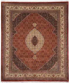 Tabriz Tappeto orientale 300x250 Rosso (Indian) Annodato A Mano