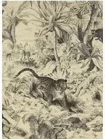 Manuel Canovas Carta da parati Salvator - Noir