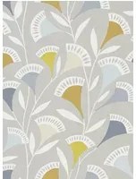 Tapete Noukku von Scion - Dandelion/ Butterscotch/ Charcoal