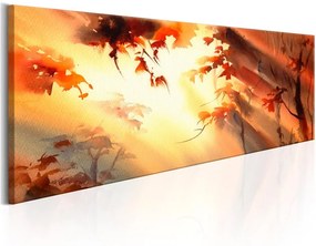 Quadro  Golden Forest  Colore Marrone, Dimensioni e Misure 120x40