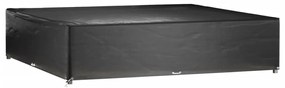 Copri mobili da giardino 2pz 16 occhielli 240x240x55cm quadrato