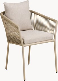 Sedie da pranzo da giardino con braccioli Salerno, set da 4