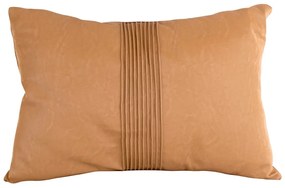 Cuscino marrone cognac PT Living Leather Look, 50 x 30 cm - PT LIVING