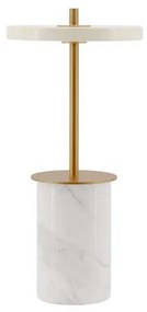 Asteria Move Portable Lampada da Tavolo Mini White Marble - UMAGE