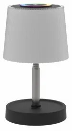 LED RGBW dimmerabile lampada da tavolo ricaricabile per esterni LED/2W/5V IP44 1200 mAh grigia