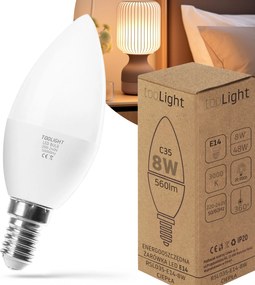 Bulbo LED RSL035 E14 8W Warm