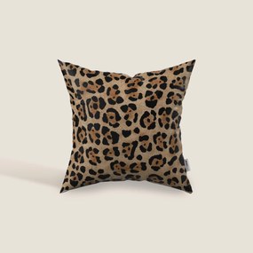 Wild cuscino in collezione Wild in microfibra impermeabile giaguaro