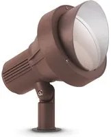 Spot Contemporaneo Terra Alluminio Coffee 1 Luce E27 42W Ip65