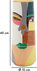 Vaso Piccassy Color Tall Cm Ø 15X40
