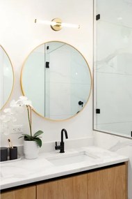 Eglo 901854 - Illuminazione per specchio da bagno RAMOLA LED/7,5W/230V 45cm IP44 oro