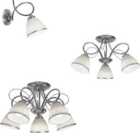 Brilagi - Lampada da parete FRED 1xE27/60W/230V cromo lucido