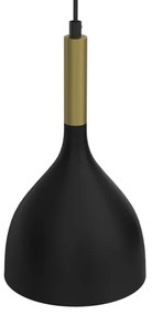 Lampadario a sospensione con filo NOAK WOOD 2xE27/60W/230V