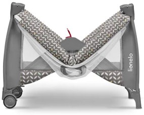 Lionelo - Culla da viaggio SVEN PLUS grigio
