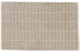 Tappeto da bagno beige 50x80 cm Tile Stone - Mette Ditmer Denmark
