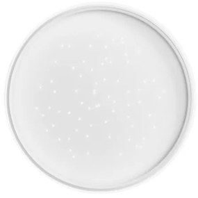 Plafoniera LED contemporaneo LED-WISH-R40, bianco Ø 40 cm dimmerabile, 5500 lumen LUCE AMBIENTE DESIGN