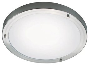 Nordlux - Plafoniera da bagno ANCONA 2xE27/40W/230V IP43 Ø 31,5 cm cromo opaco