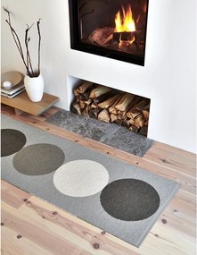 Passatoia da interno/esterno grigia/color crema 70x280 cm Otto Clay – Pappelina