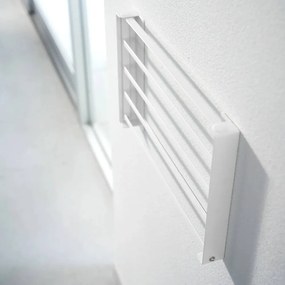 Mensola da bagno da parete bianco opaco in acciaio Tower – YAMAZAKI