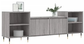 Mobile tv grigio sonoma 160x35x55 cm in legno multistrato