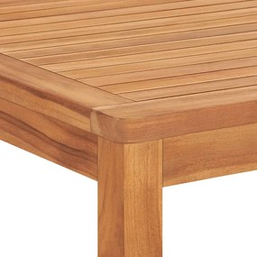 Tavolo da pranzo da giardino 180x90x77 cm in massello di teak