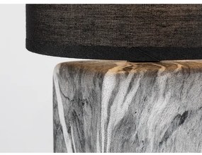 Rabalux 74068 - Lampada da tavolo NALISA 1xE14/40W/230V nero/effetto marmo