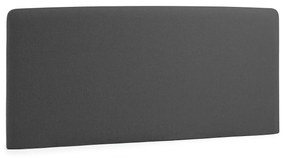 Kave Home - Testiera Dyla nera sfoderabile per letto da 160 cm