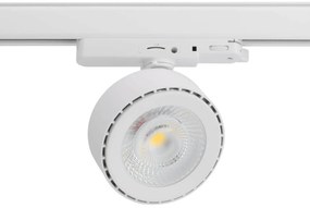Faro LED 36W Slim per Binario Trifase Orientabile 60° Bianco CCT Bianco Variabile Colore Bianco Variabile CCT