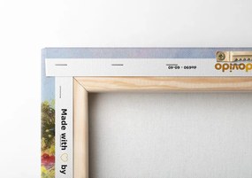 Quadro su tela – Papaveri dipinti sul prato