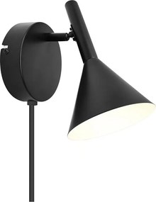 Nordlux - Lampada da parete KELVIS 1xGU10/12W/230V nero