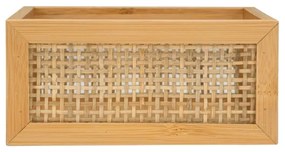 WENKO 25601100 - Vassoio per vasca da bagno ALLEGRE 15x7 cm, marrone