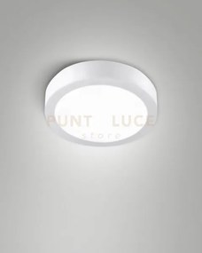Nicole plafoniera esterno bianco cct  14w 2700k/3000k/4000k 1785lm ...