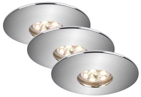 Briloner 7240-038 - SET 3x LED Lampada da bagno ATTACH LED/1,8W/230V IP44