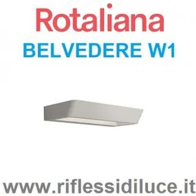 Rotaliana belvedere w1 champagne led 3000° k on/off