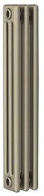 Radiatore acqua calda Comby in acciaio 3 colonne, 3 elementi, interasse 813 mm, fango