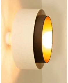 Plafoniera NATIA 1xE27/60W/230V bianco/marrone