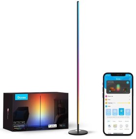 Govee - Lampada da terra LED RGBW dimmerabile LITE MATTER LED/24W/230V Wi-Fi