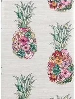 Matthew Williamson Carta da parati Ananas - Cerise/ Lemon/ Mint