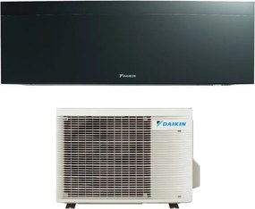 Daikin - Climatizzatore Condizionatore Bluevolution Inverter serie emura black iii 12000 Btu FTXJ35AB R-32 Wi-Fi Integrato classe a+++ Garanzia