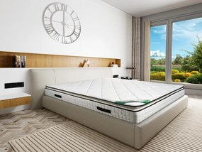 Materasso 180 x 200 cm schiuma e rivestimento bambù sp. 23 cm  - ADANA di NATUREA